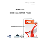 HOME Argyll Allocations Policy